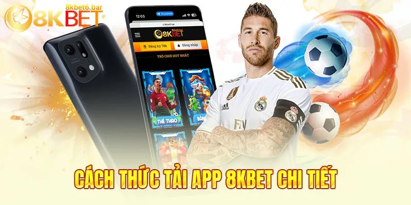 Cách thức tải app 8KBET chi tiết